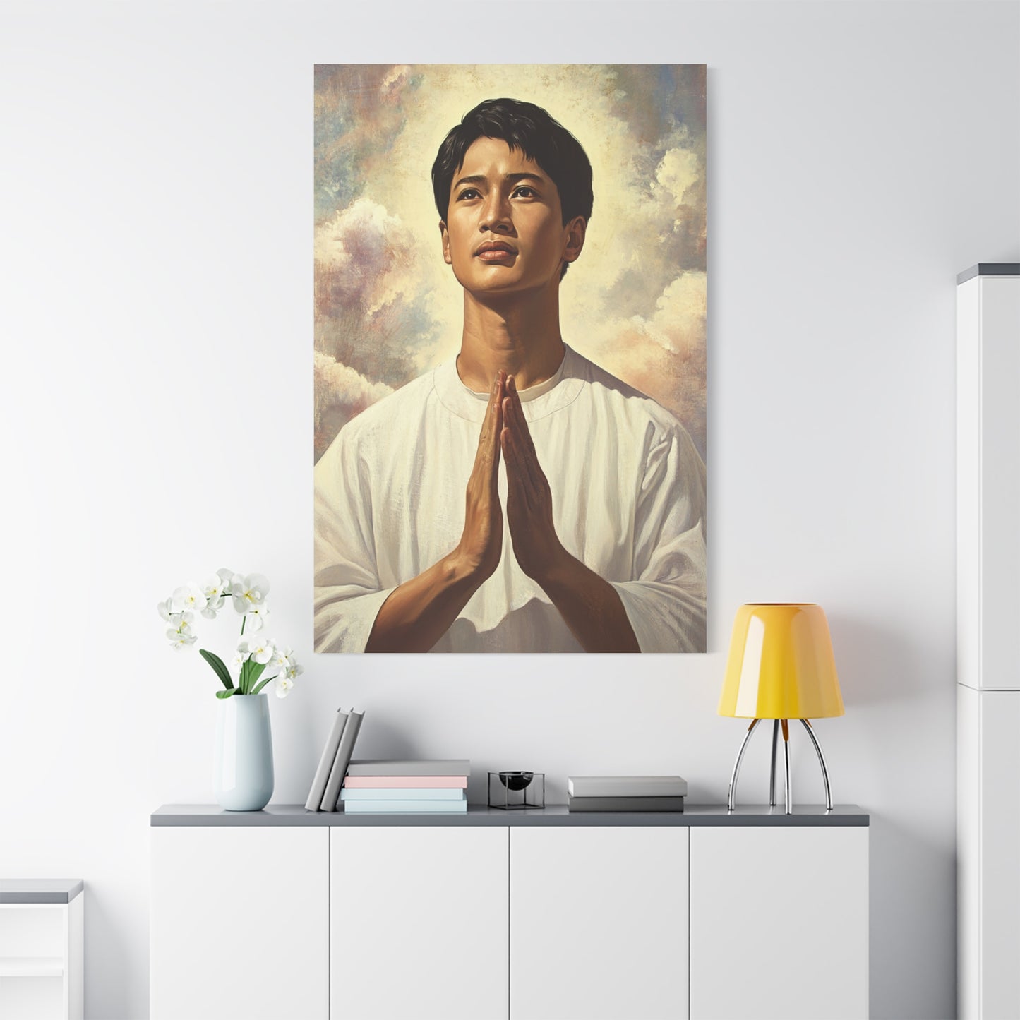 Ready to Hang - St. Pedro Calungsod Catholic Canvas Wall Art, Christian Decor