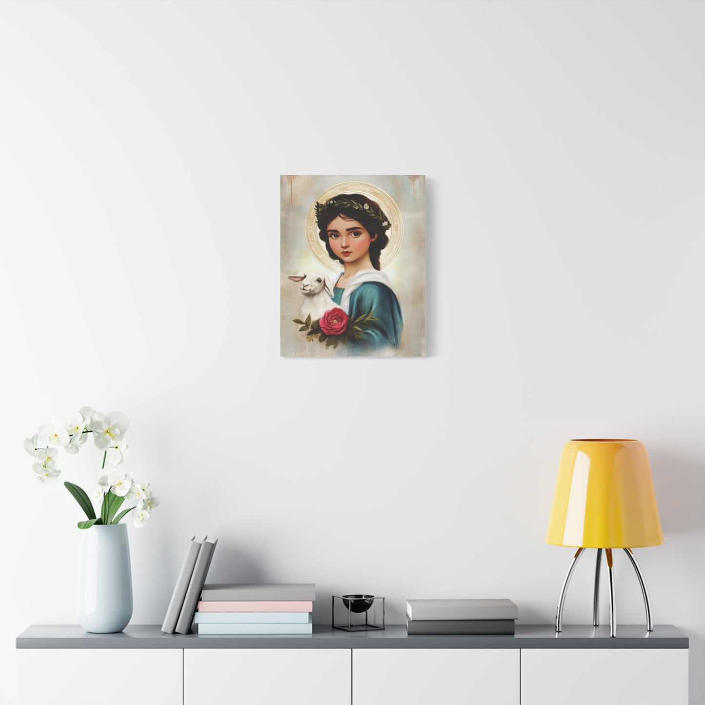AgnesCanvas Wall Art, Christian Decor