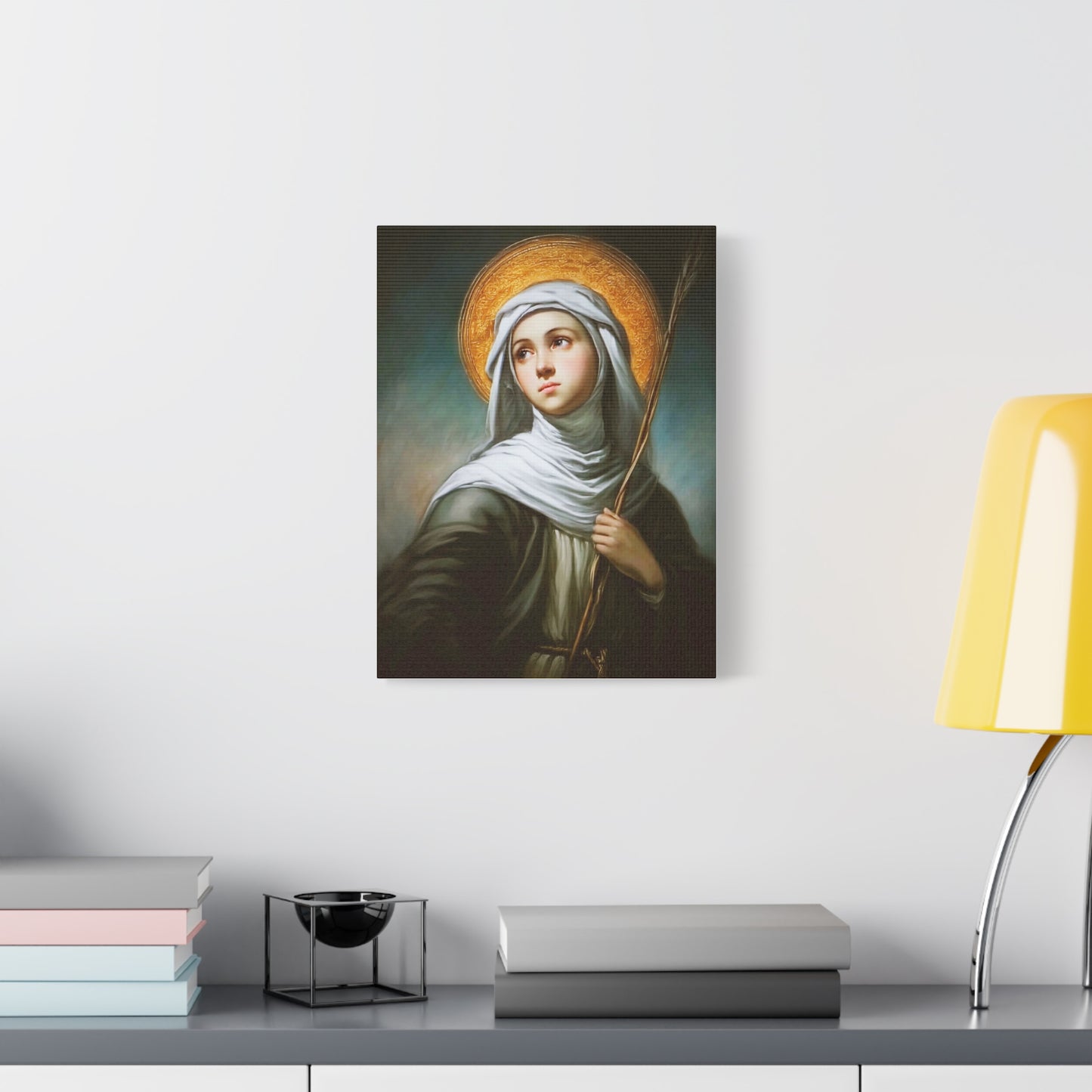 Angela Merici1 - Canvas Christian Art Wall Decor, Religious Gift