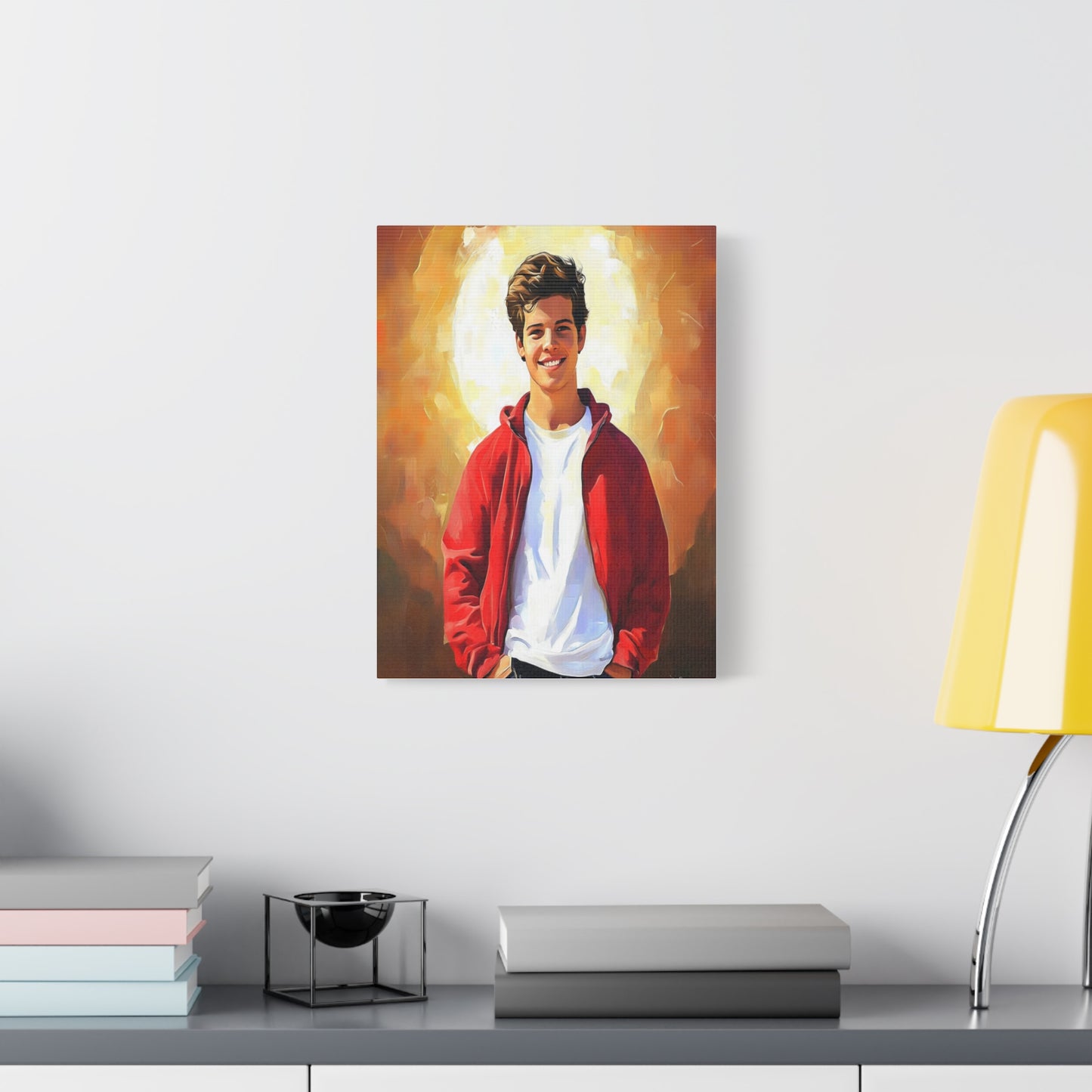 Blessed Carlo Acutis Catholic Canvas Wall Art, Christian Decor