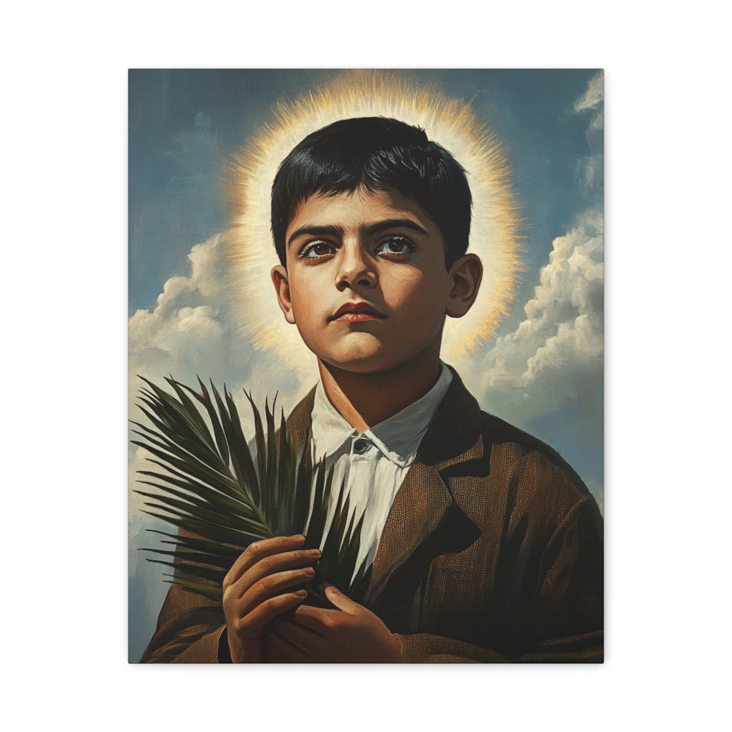 St. Jose Sanchez del Rio Catholic Canvas Wall Art, Christian Decor