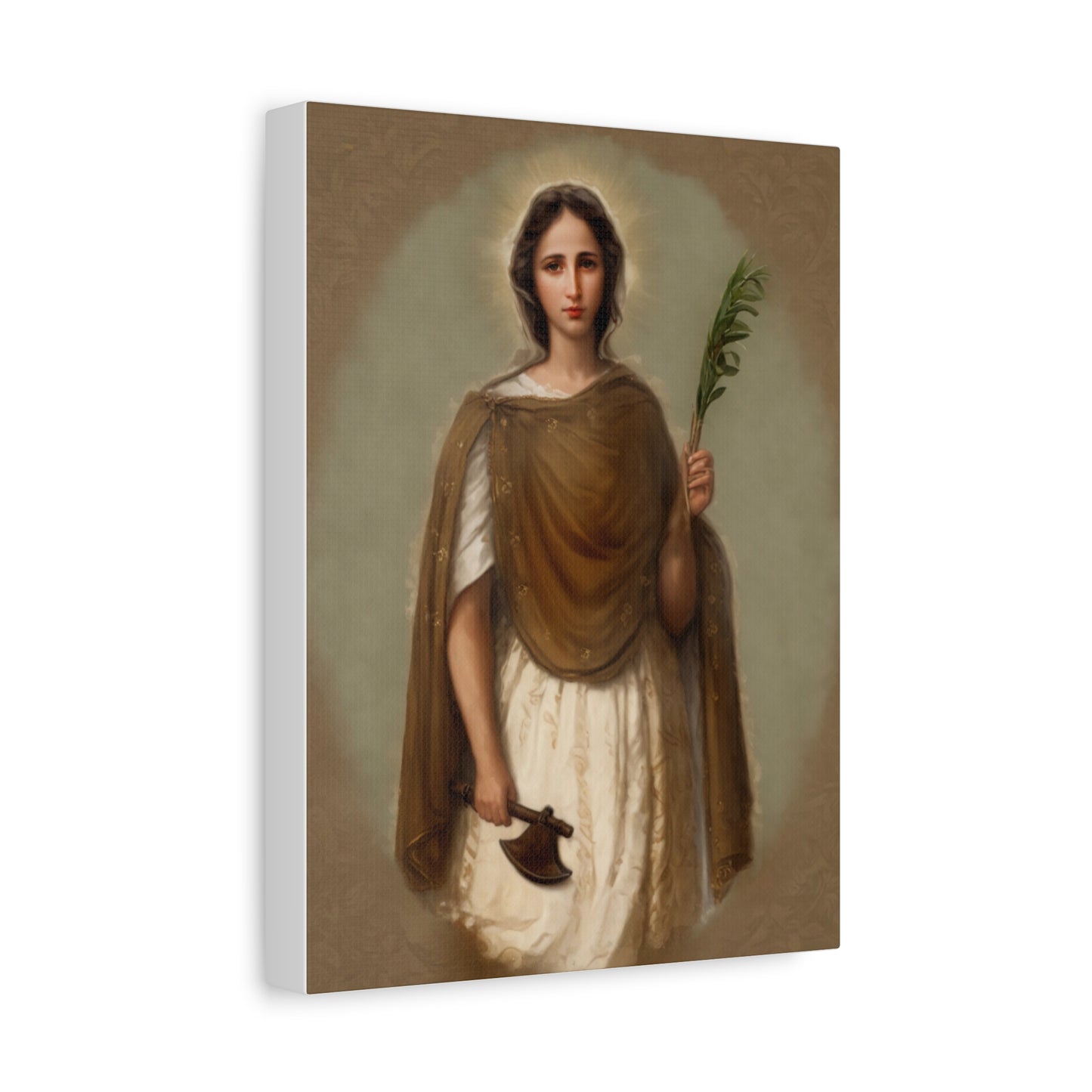 St. Engracia Catholic Canvas Wall Art, Christian Decor