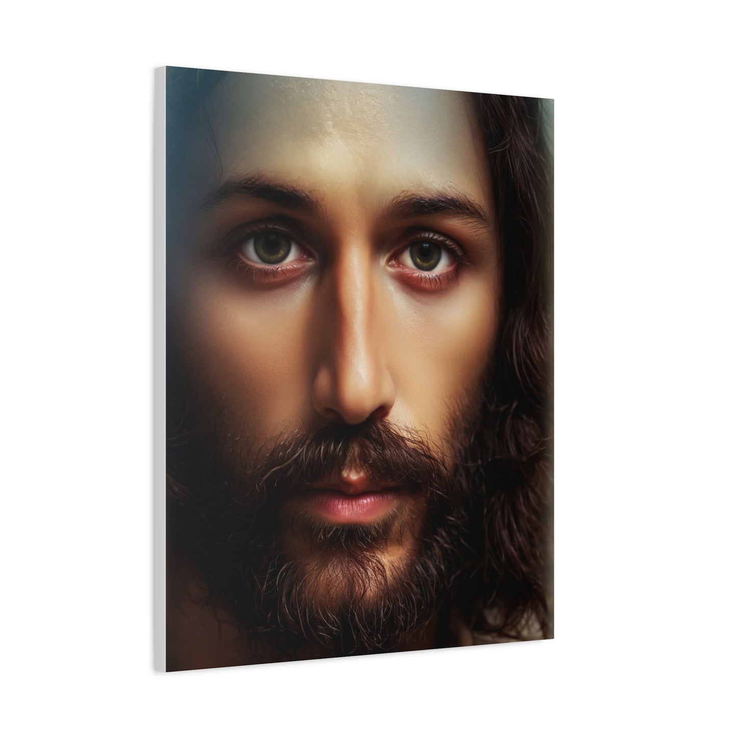 Jesus Christ Holy Face Catholic Canvas Wall Art, Christian Decor