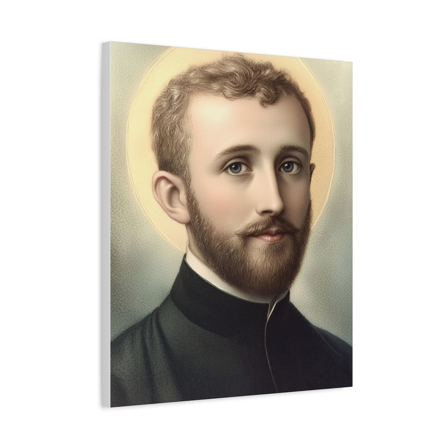 Ready To Hang - St. Rene Goupil Catholic Canvas Wall Art, Christian Decor