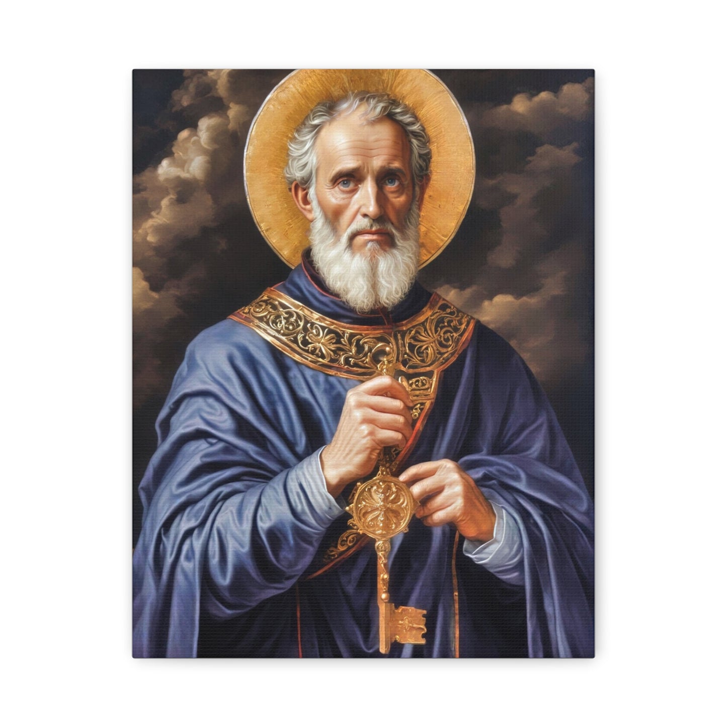 Ready To Hang - St. Peter Catholic Canvas Wall Art, Christian Decor