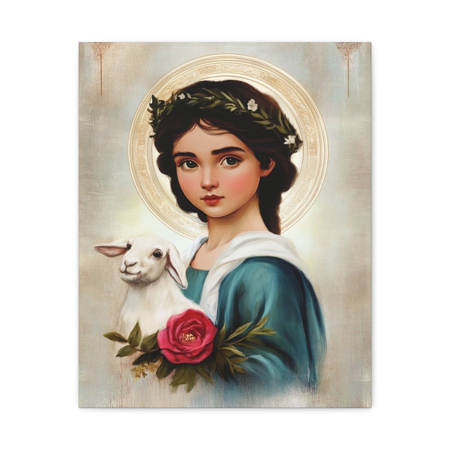 AgnesCanvas Wall Art, Christian Decor
