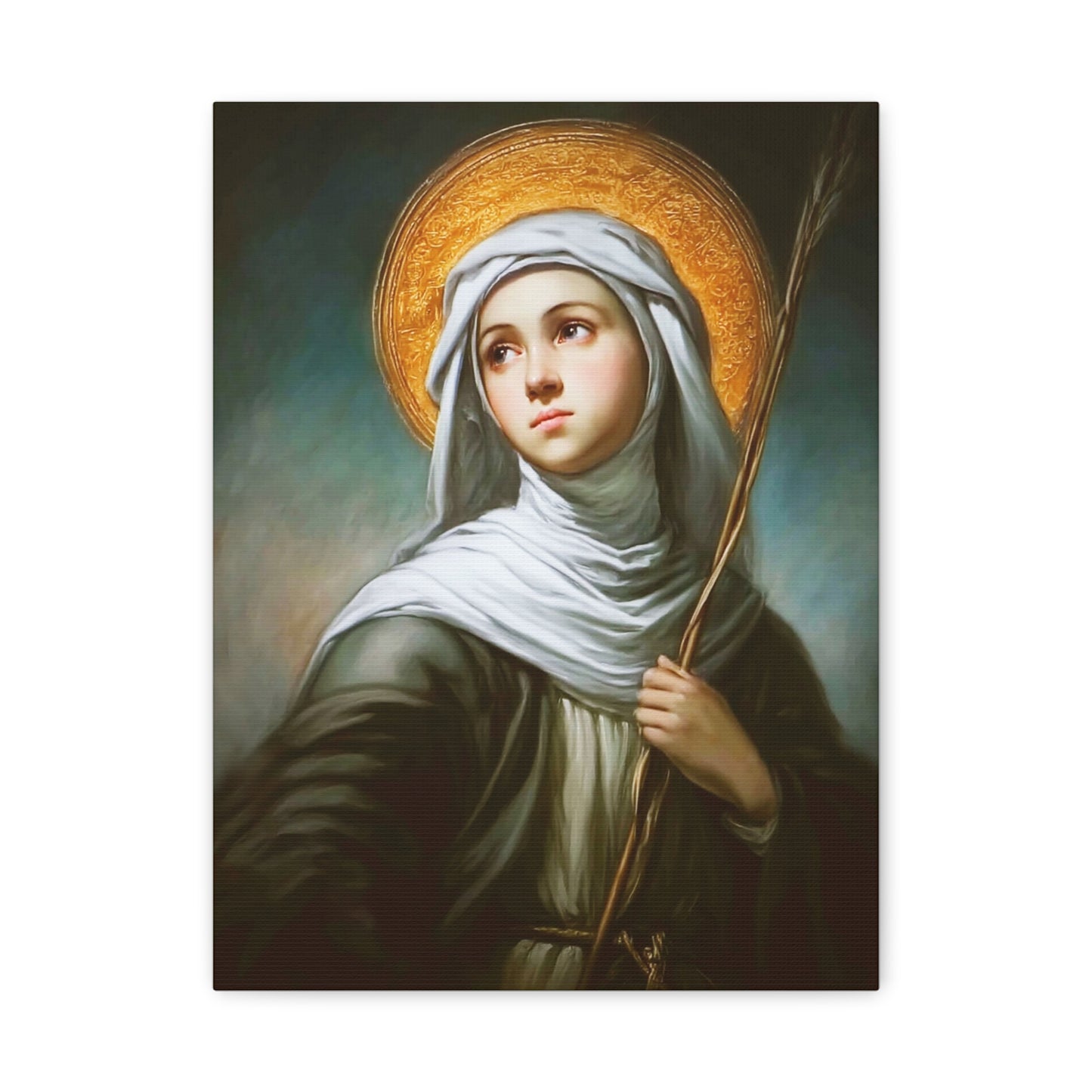 Angela Merici1 - Canvas Christian Art Wall Decor, Religious Gift
