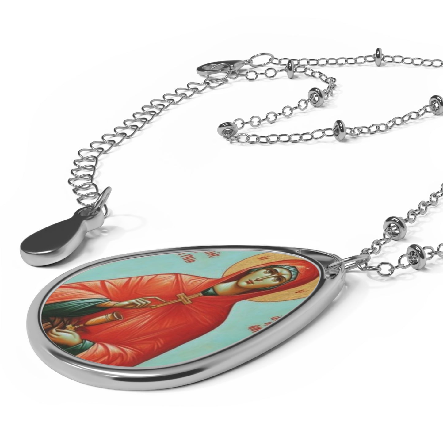 St. Anastasia Necklace Drop Pendant