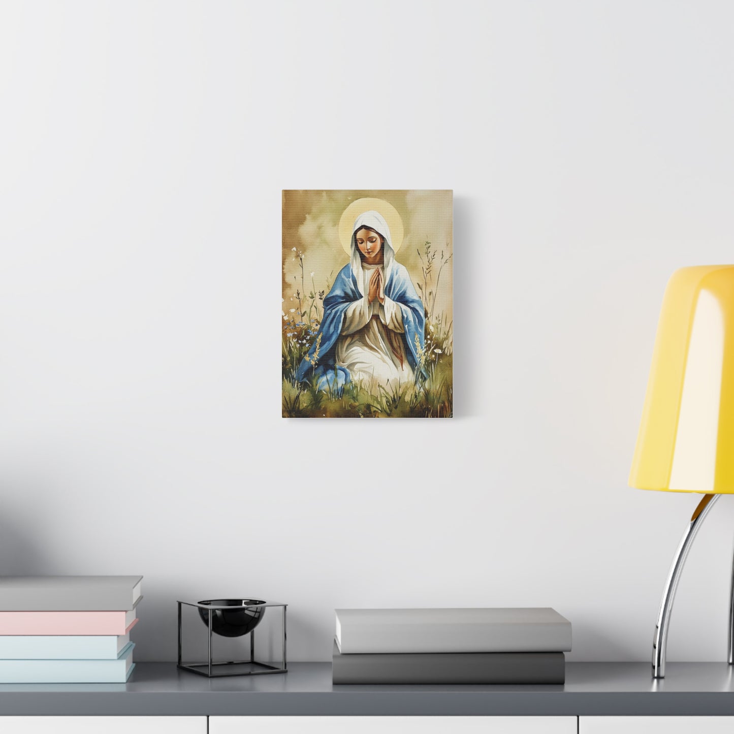 Ready to Hang - Our Lady The Most Holy Mary Catholic Canvas Wall Art, Christian Decor