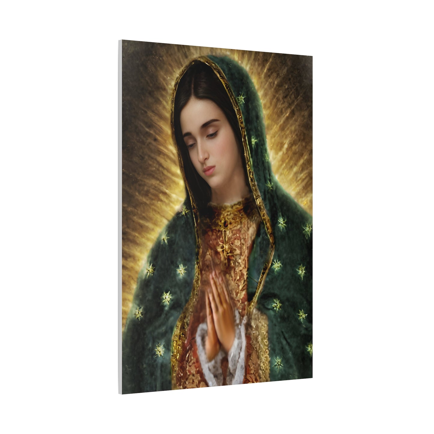 Ready to Hang - Our Lady of Guadalupe Catholic Canvas Wall Art, Christian Decor