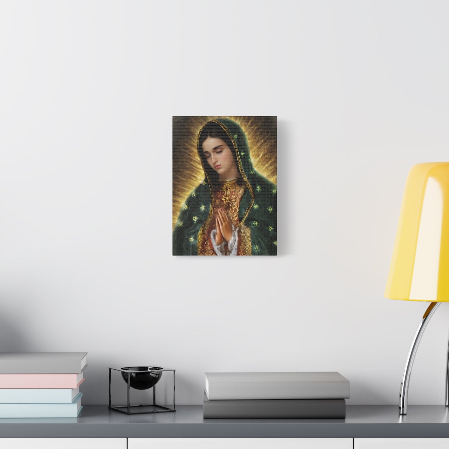 Ready to Hang - Our Lady of Guadalupe Catholic Canvas Wall Art, Christian Decor