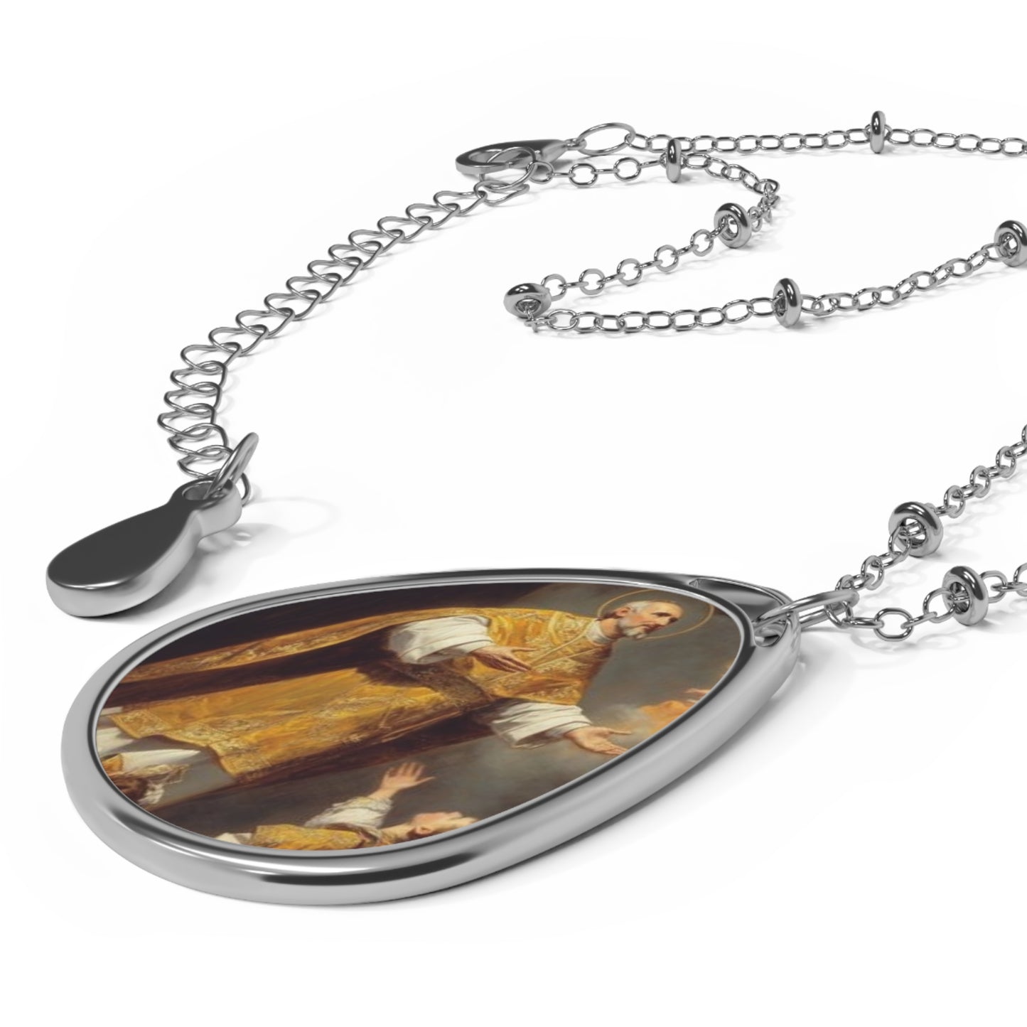 St. ANDREW AVELLINO Catholic Necklace Drop Pendant