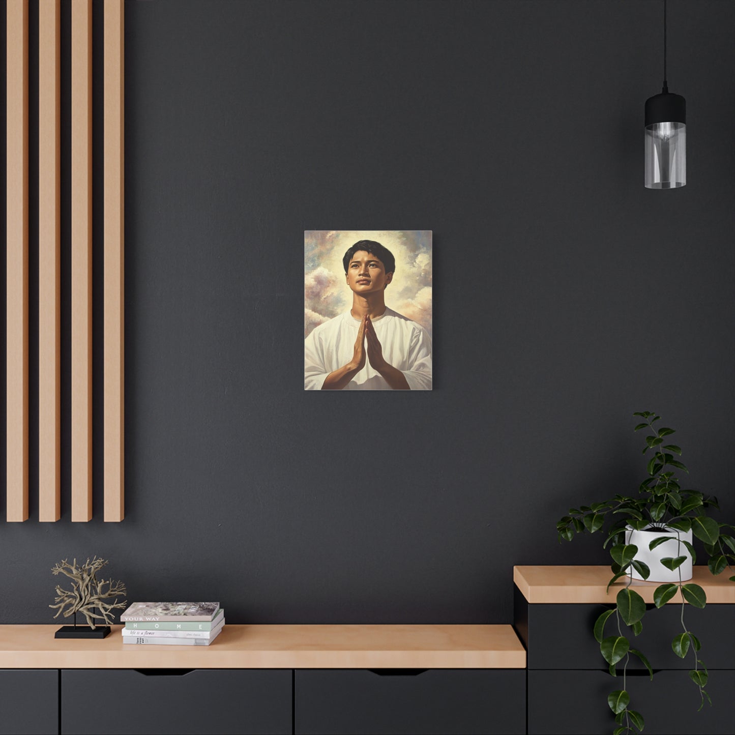 Ready to Hang - St. Pedro Calungsod Catholic Canvas Wall Art, Christian Decor