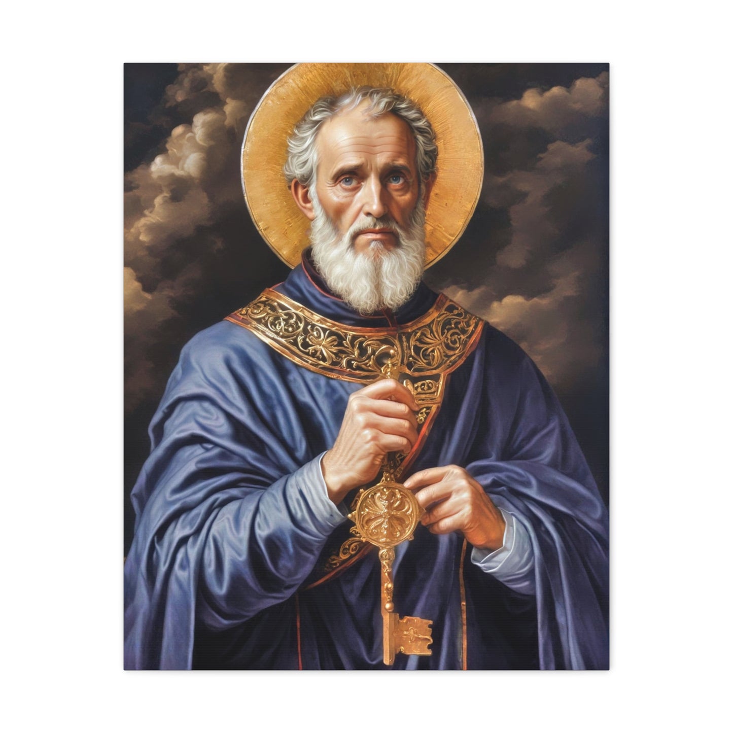 Ready To Hang - St. Peter Catholic Canvas Wall Art, Christian Decor