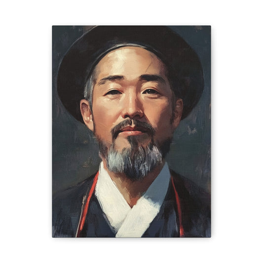Ships from USA - St Andrew Kim Taegon of Korea Catholic Canvas Wall Art, Christian Decor