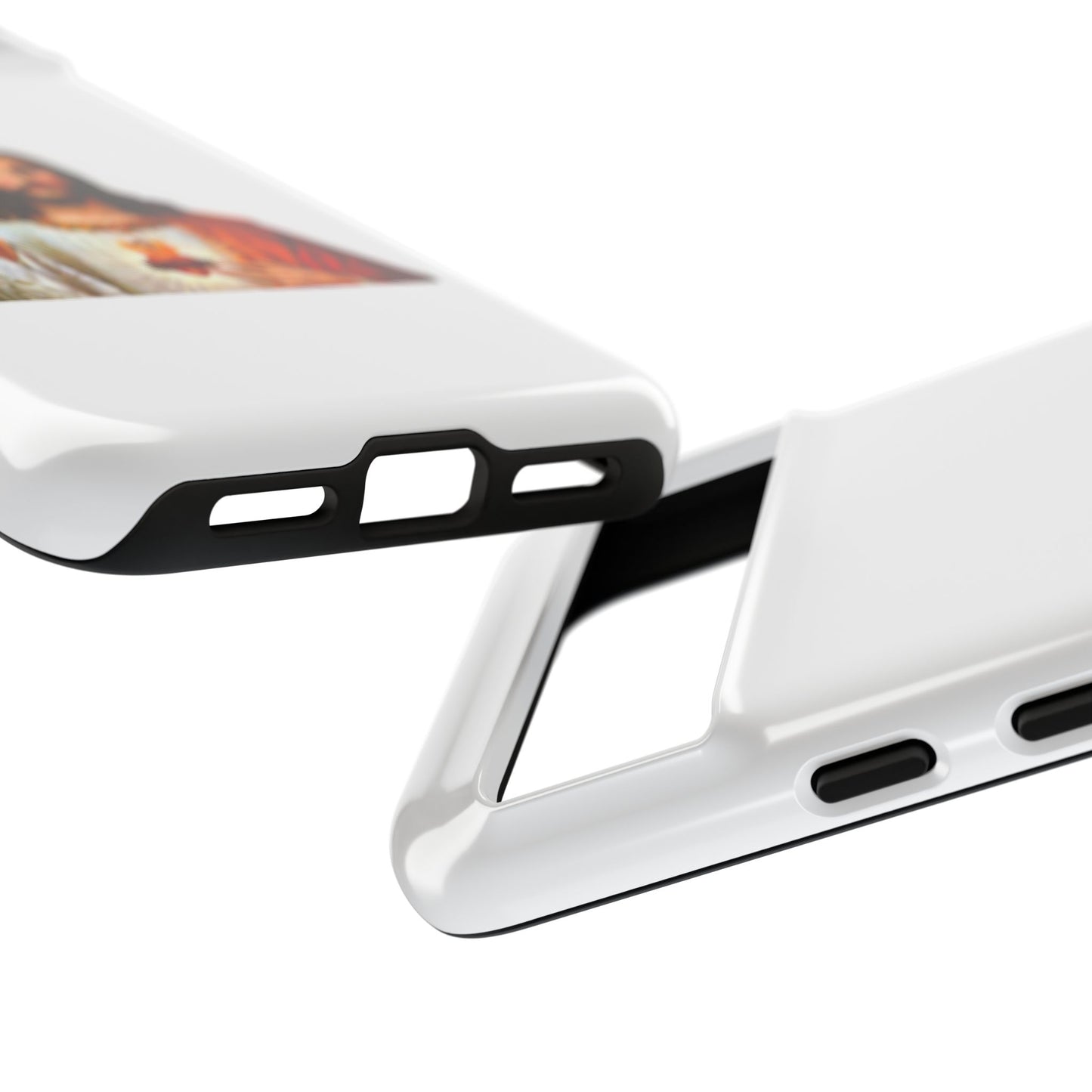 Artistic Phone Case Featuring Jesus, Tough Phone Case, Christian Gift, Religious Phone Cover, Inspirational Phone Accessory, Unique Jesus