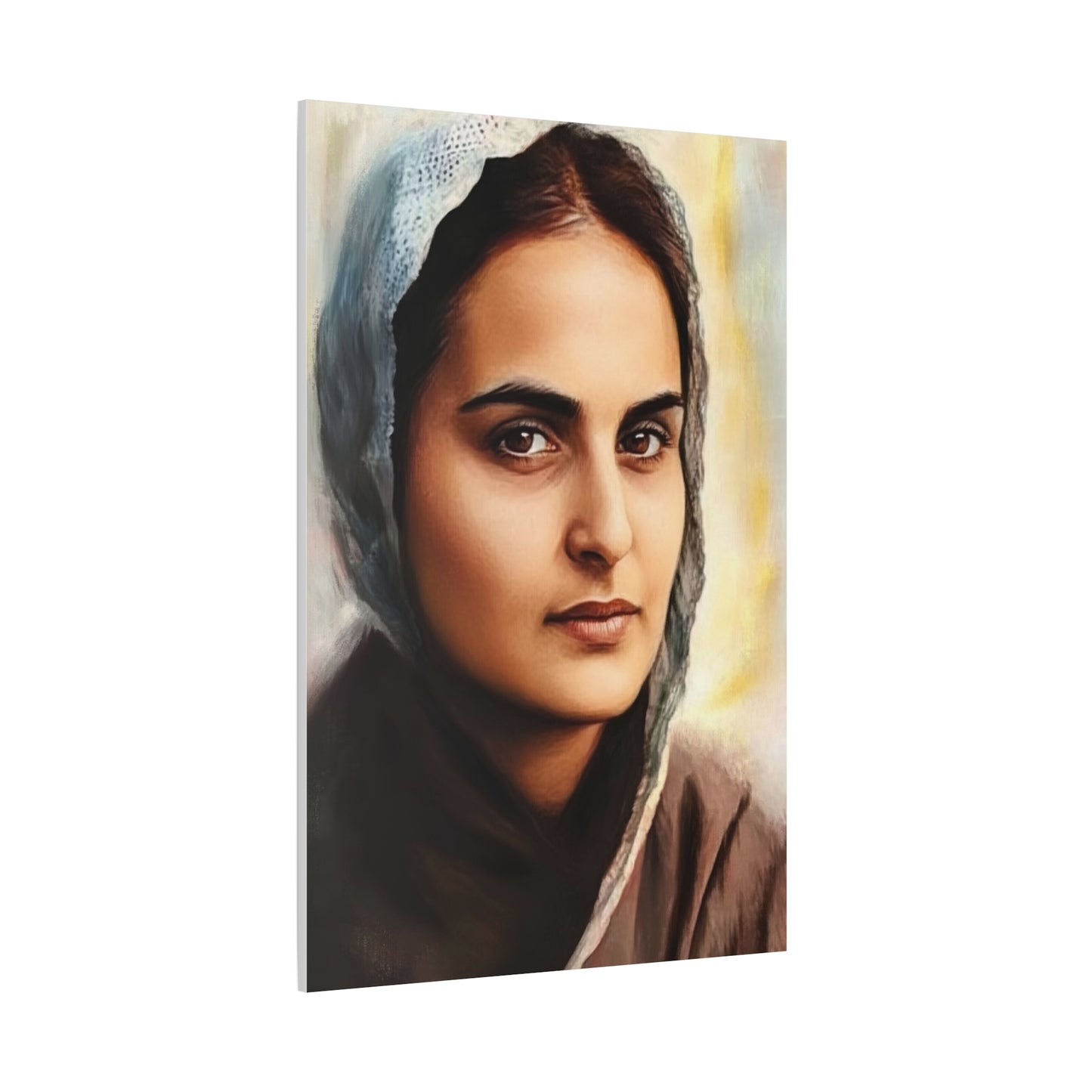 St. Bernadette Soubirous of Lourdes Canvas Print, Catholic Decor Wall, Gift Religious Christian