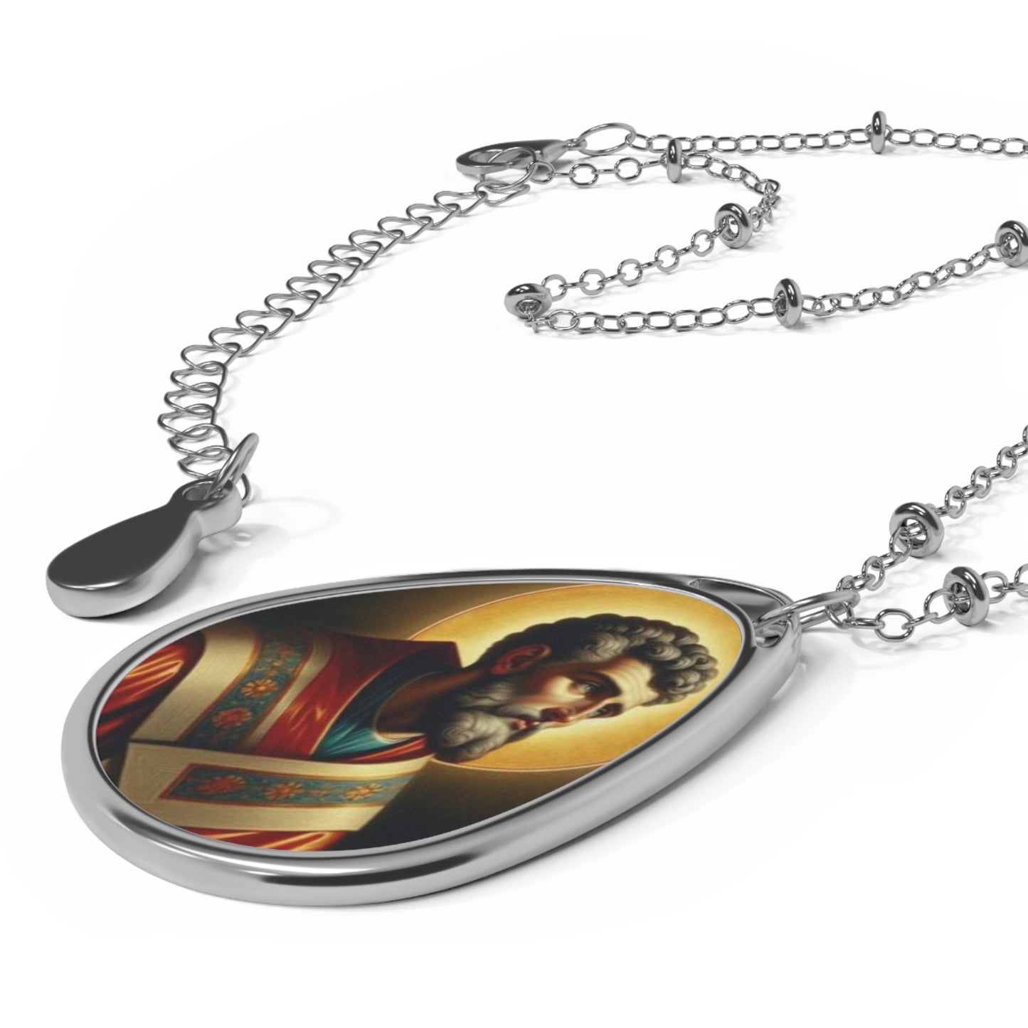 St. Andrew of Crete Catholic Necklace Drop Pendant