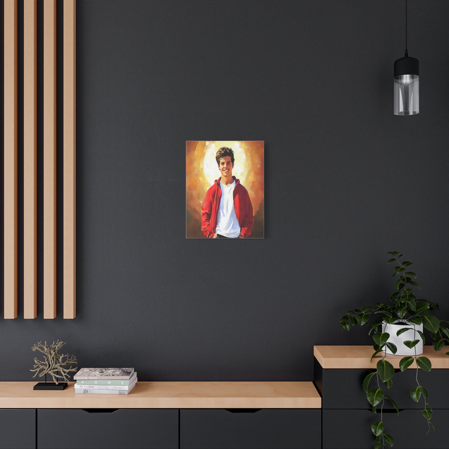 Blessed Carlo Acutis Catholic Canvas Wall Art, Christian Decor