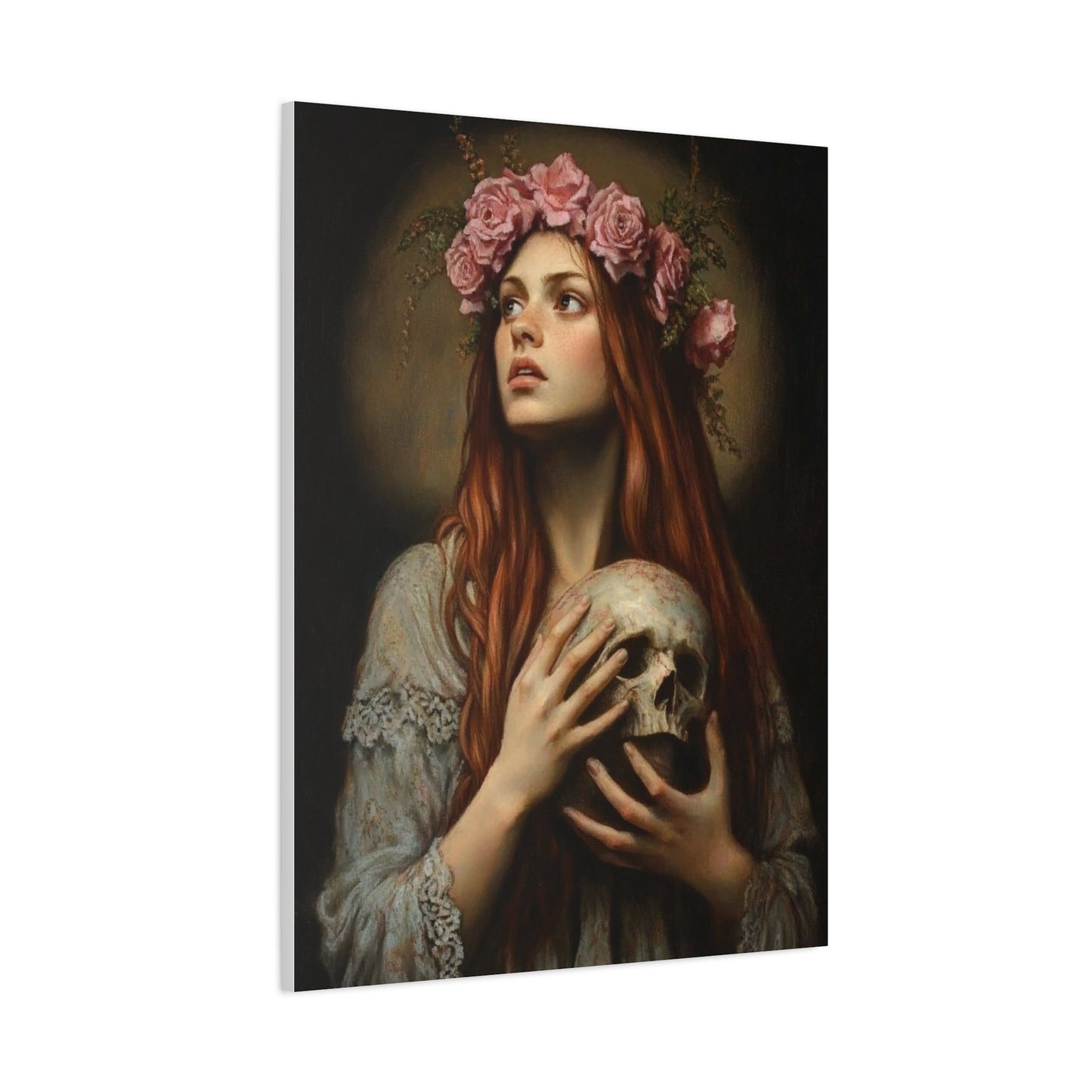 Ready To Hang - St. Rosalia la Santuzza Catholic Canvas Wall Art, Christian Decor