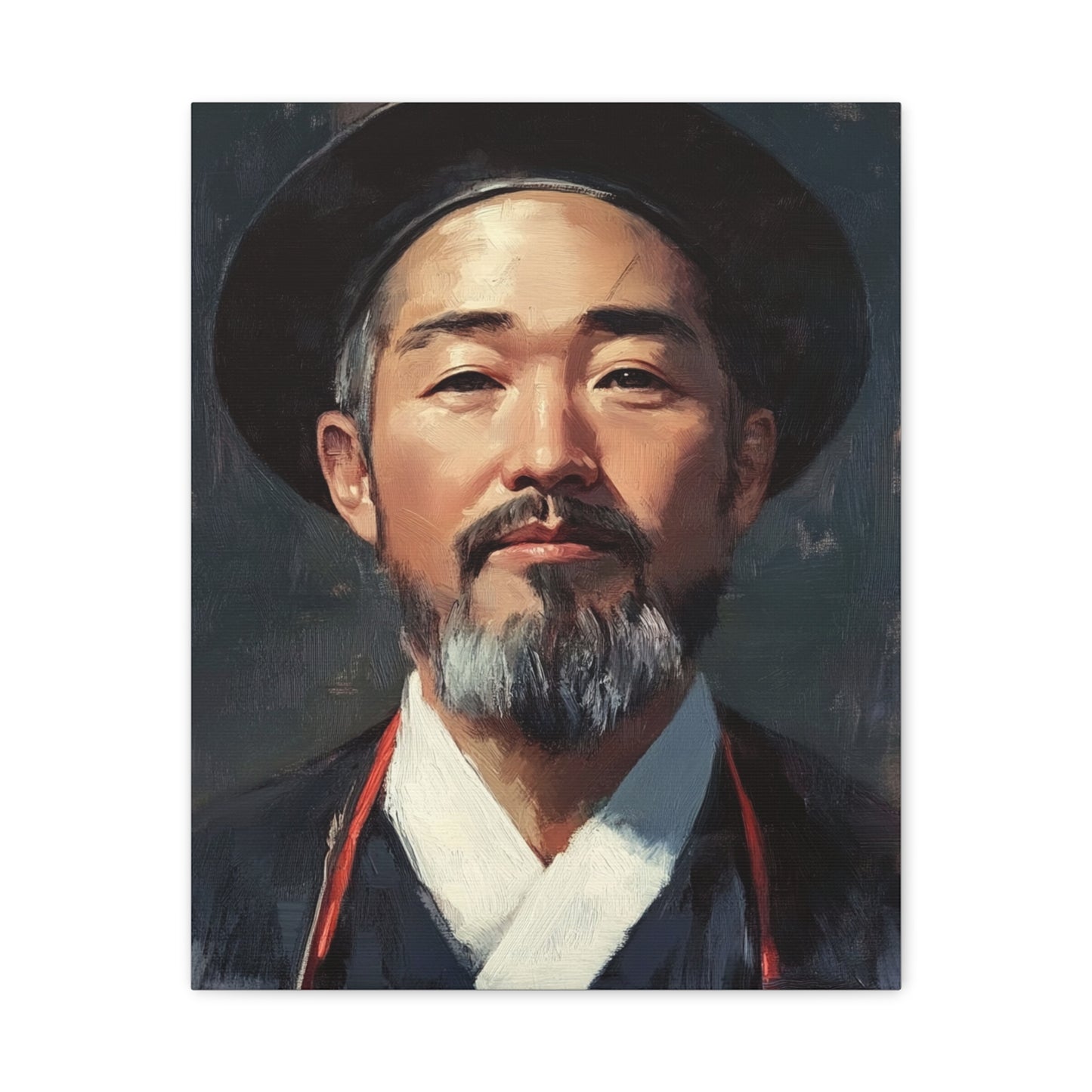 Ships from USA - St Andrew Kim Taegon of Korea Catholic Canvas Wall Art, Christian Decor