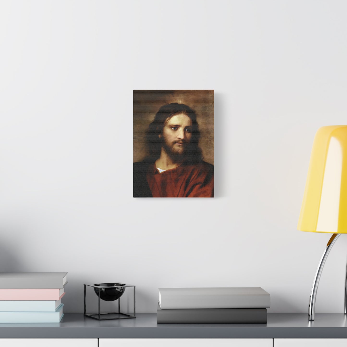 Ready to Hang - Christ at Thirty Three - Hofmann - Catholic Canvas Wall Art, Christian Decor