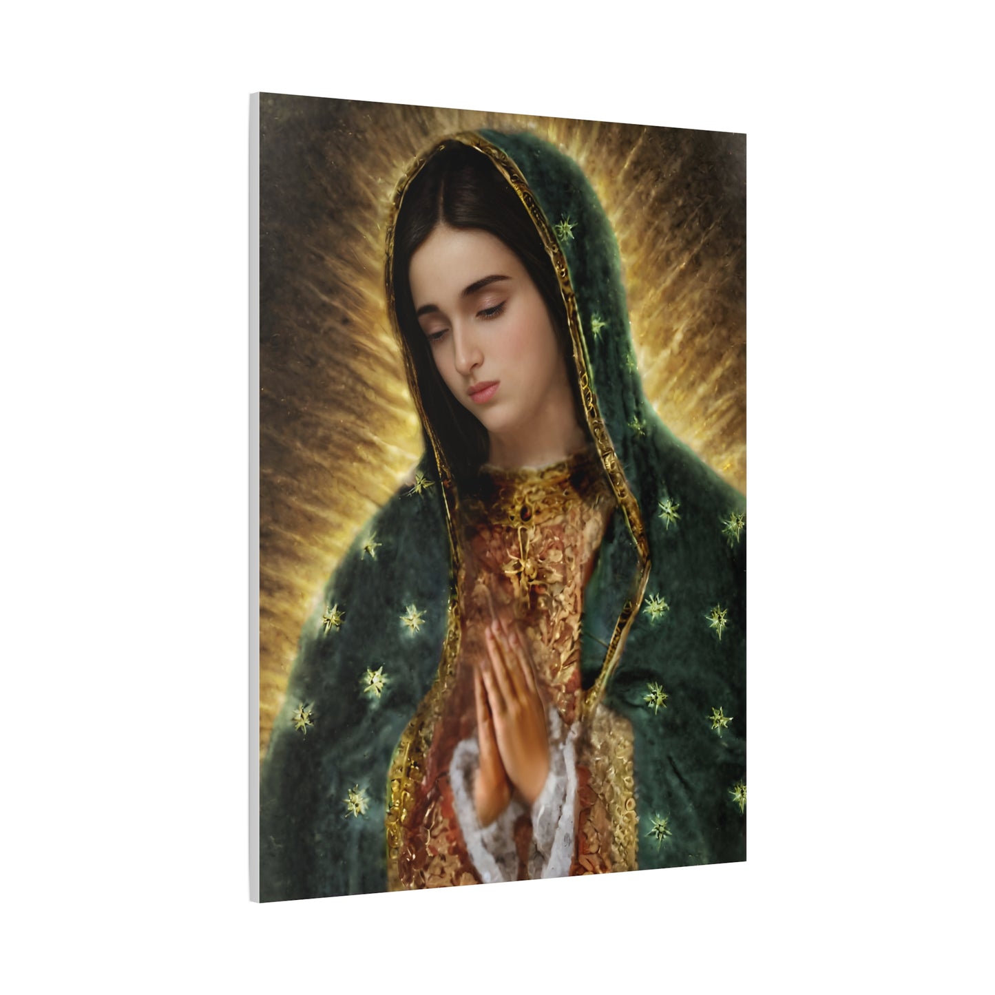 Ready to Hang - Our Lady of Guadalupe Catholic Canvas Wall Art, Christian Decor