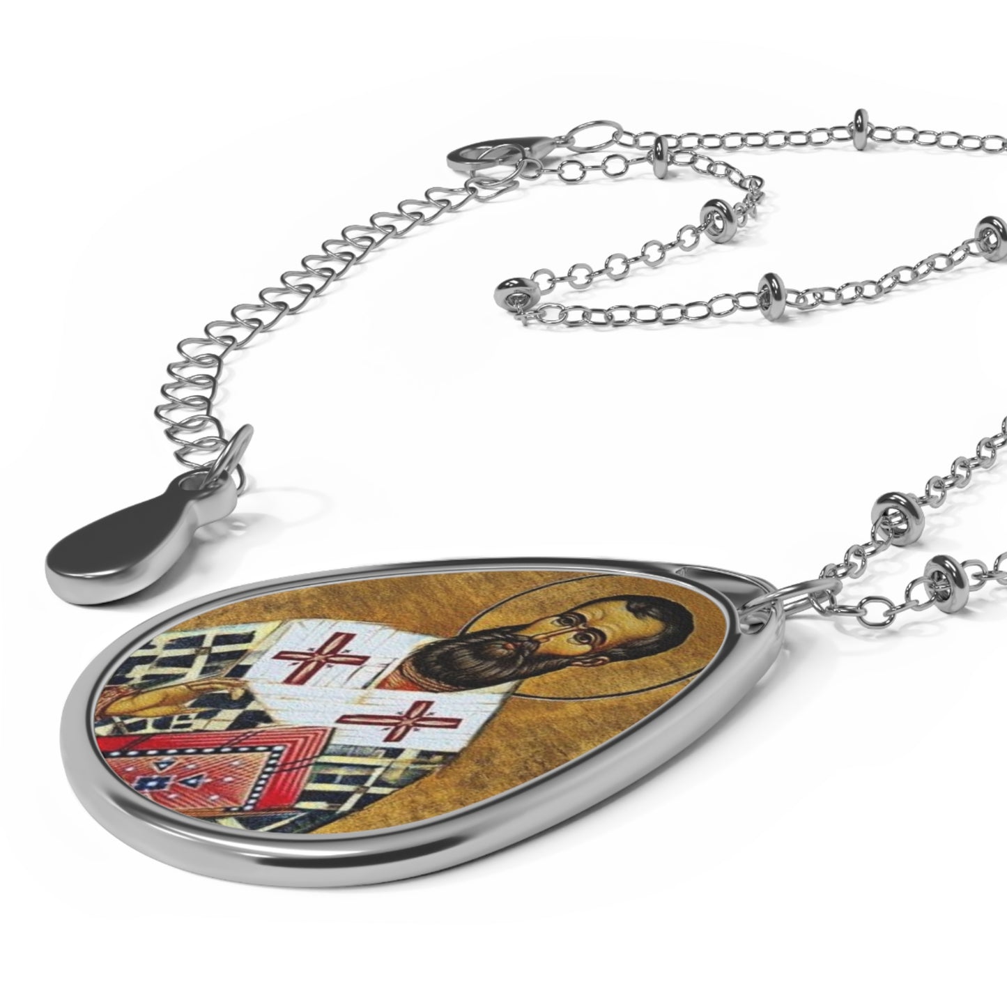 St. Ambrose Orthodox Necklace Drop Pendant