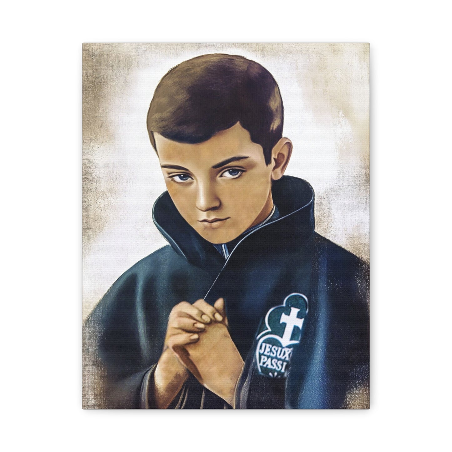St. Gabriel Our Lady of Sorrows Catholic Canvas Wall Art, Christian Decor