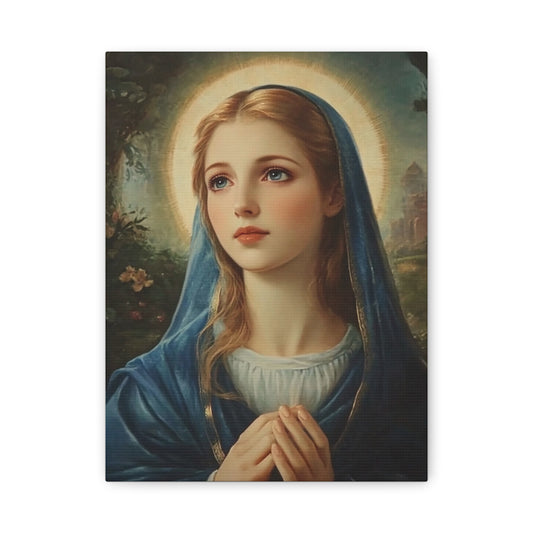 Saint Angela Merici Catholic Canvas, Christian Wall Art, Inspirational Faith Decor Print