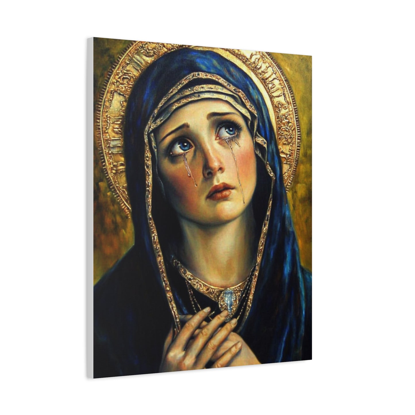 Ready to Hang - Our Lady of Sorrows Catholic Canvas Wall Art, Christian Decor