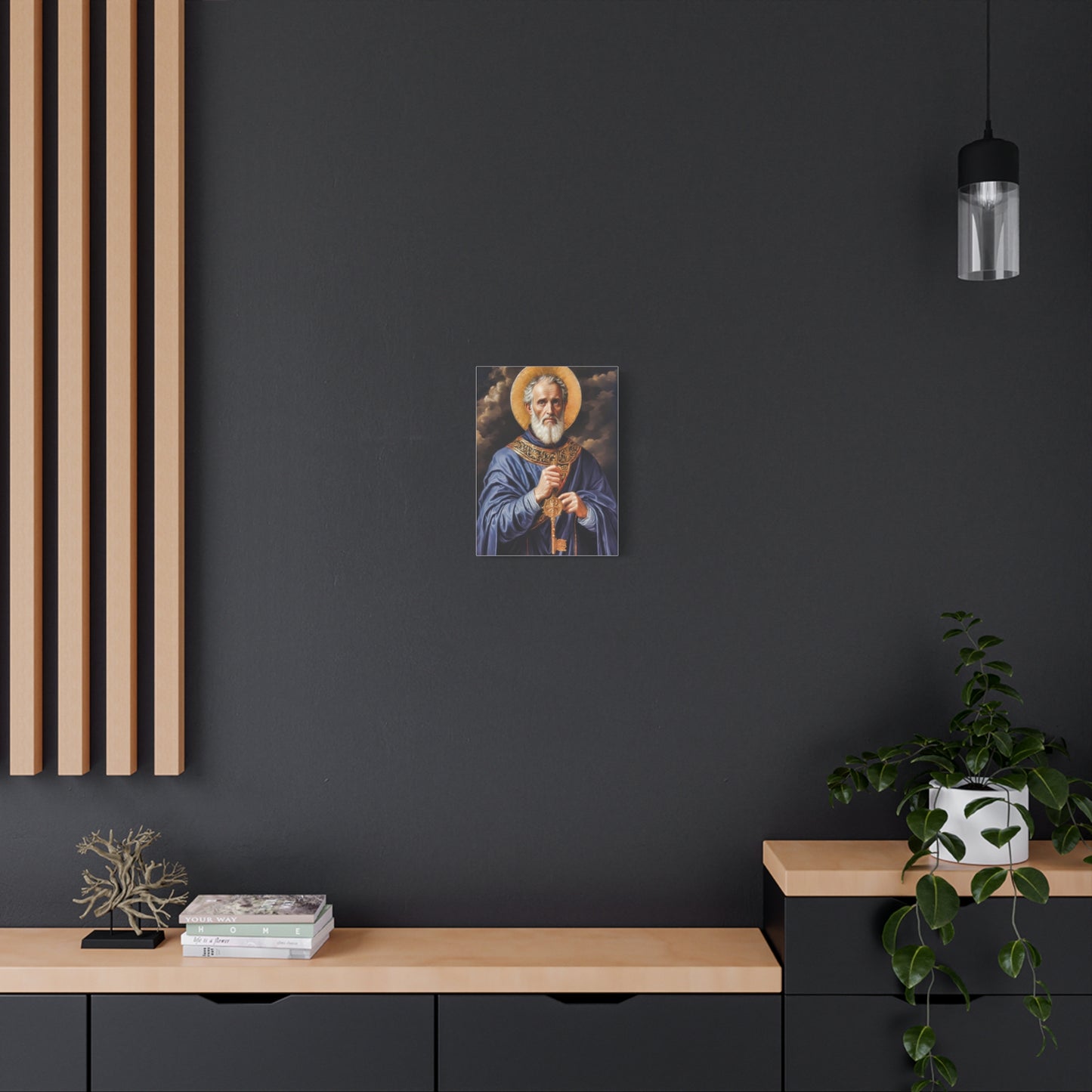 Ready To Hang - St. Peter Catholic Canvas Wall Art, Christian Decor