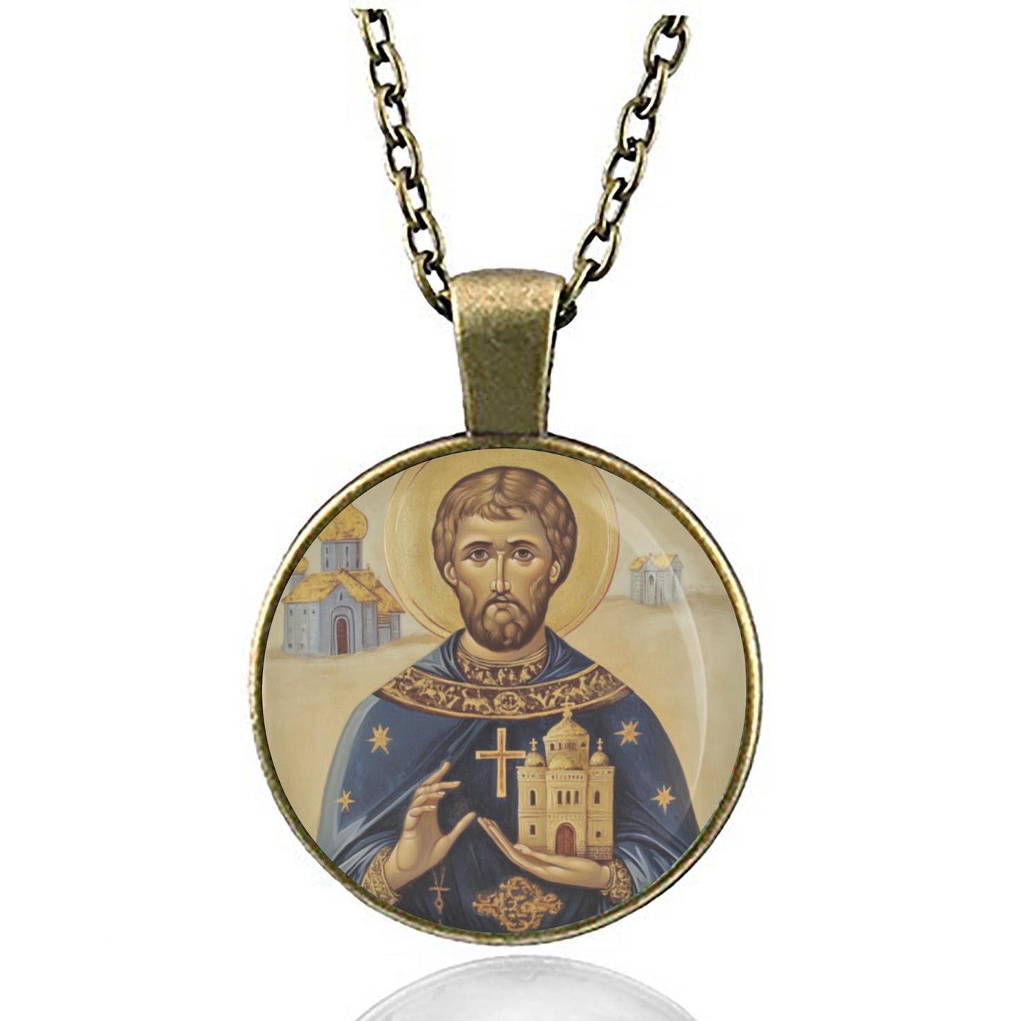 St. Ansgar Necklace Pendant Medal