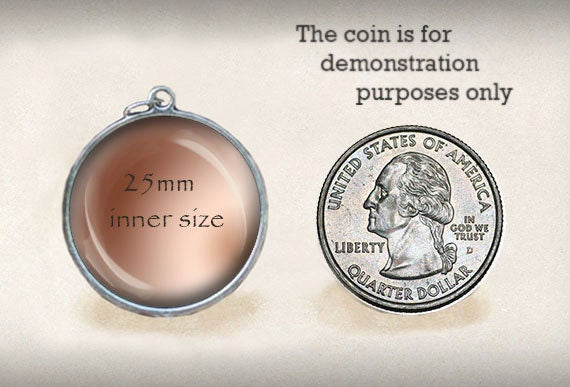 St. Francis of Assisi / St Anthony Catholic Religious Medal. Religious Pendant Double Sided 25mm.