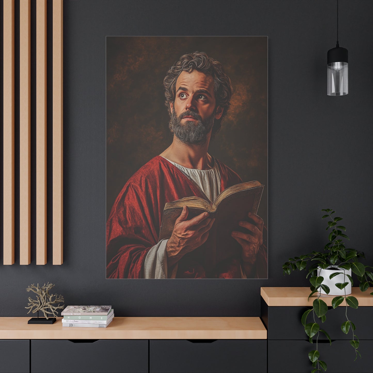 St. Matthew the Apostle Canvas Wall Art, Christian Decor