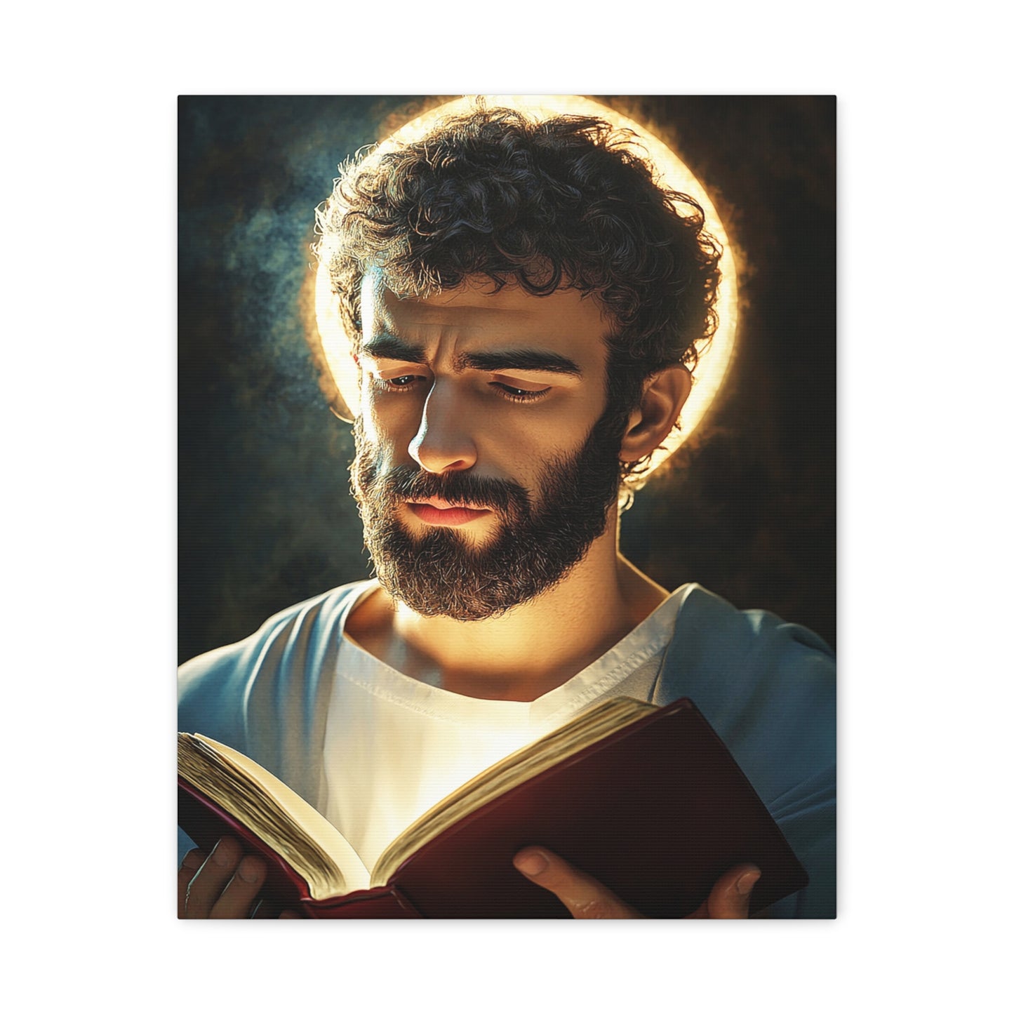St. Barnabas Canvas Print, Catholic Decor Wall, Gift Religious Christian