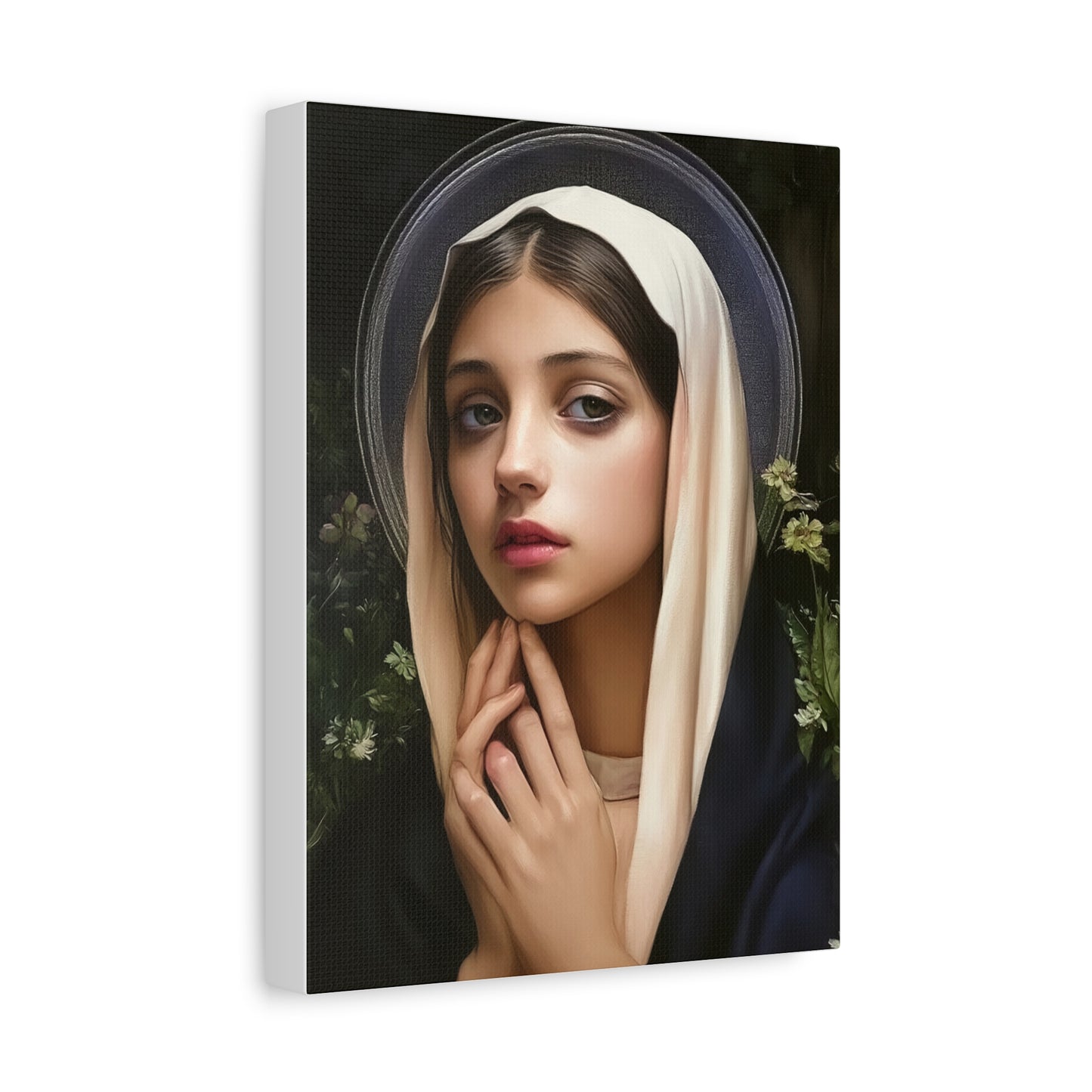 St. Elizabeth of Hungary Catholic Canvas Wall Art, Christian Decor