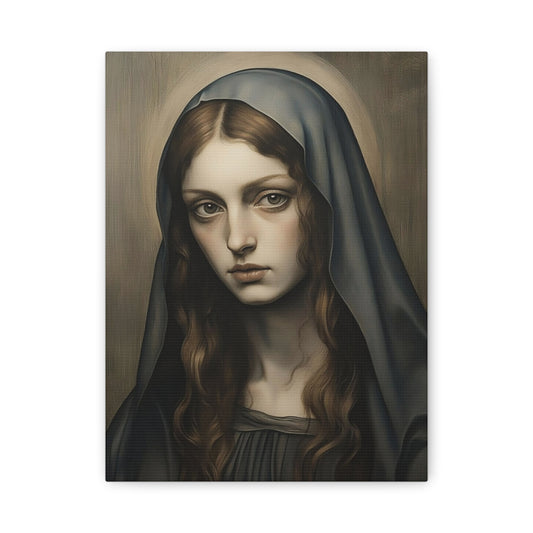 St. Apollonia Canvas Print, Catholic Decor Wall, Gift Religious Christian