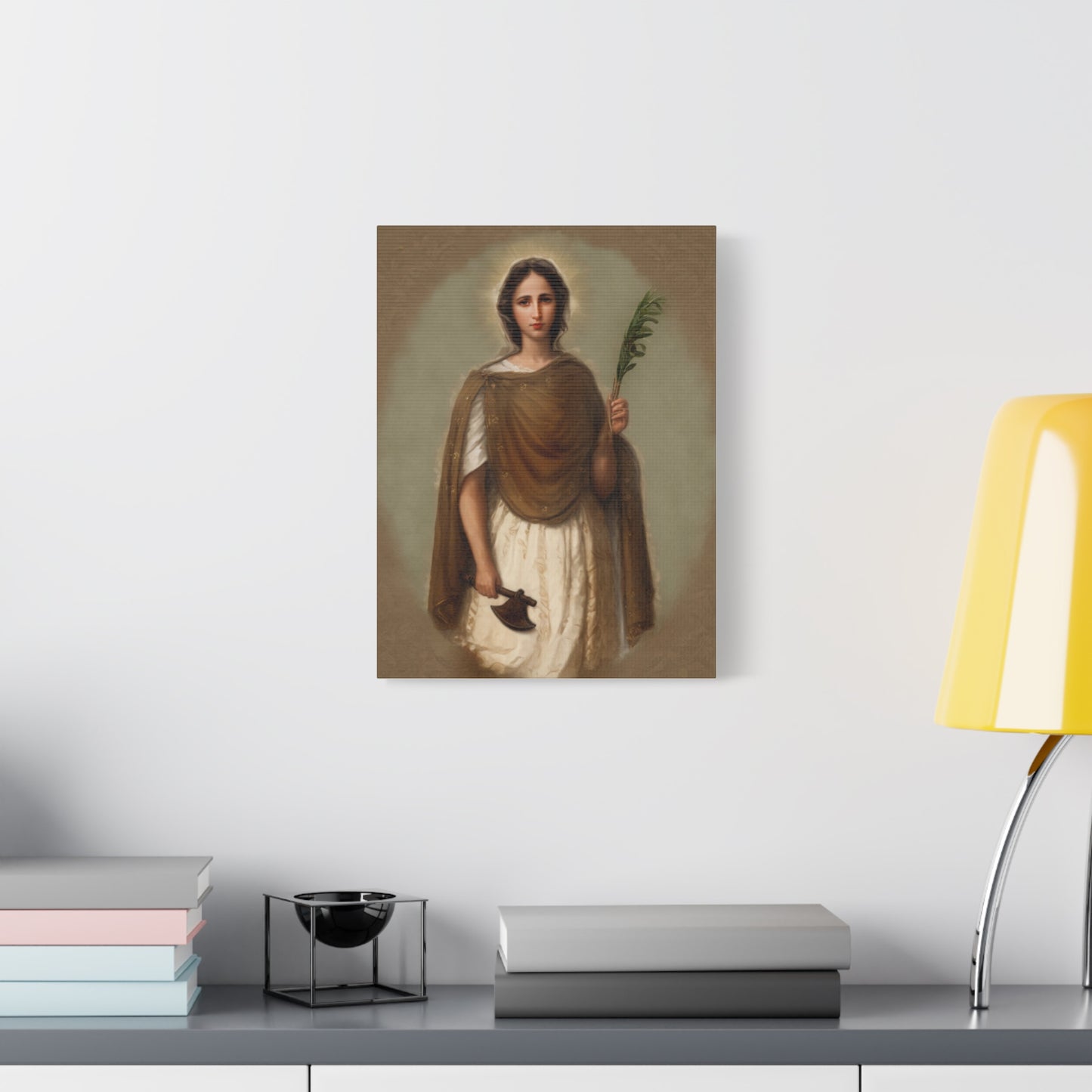 St. Engracia Catholic Canvas Wall Art, Christian Decor