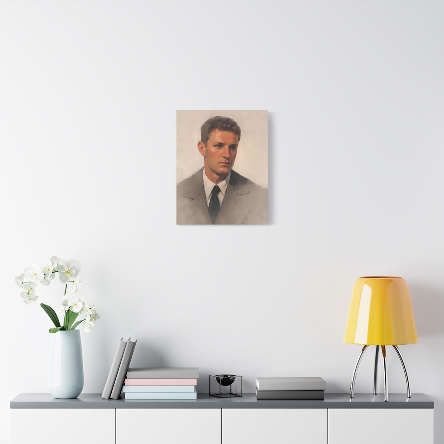 Ships from USA - St Alberto Marvelli Catholic Canvas Wall Art, Christian Decor