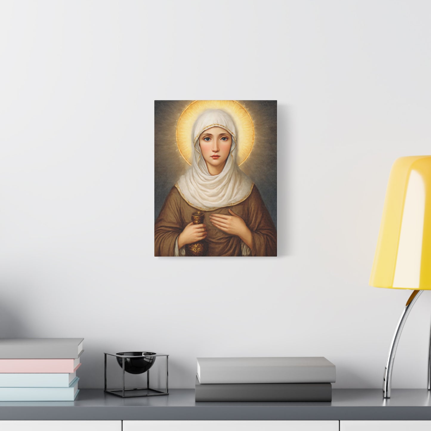 St. Joanna the Myrrhbearer Religious Canvas Wall Art, Christian Decor