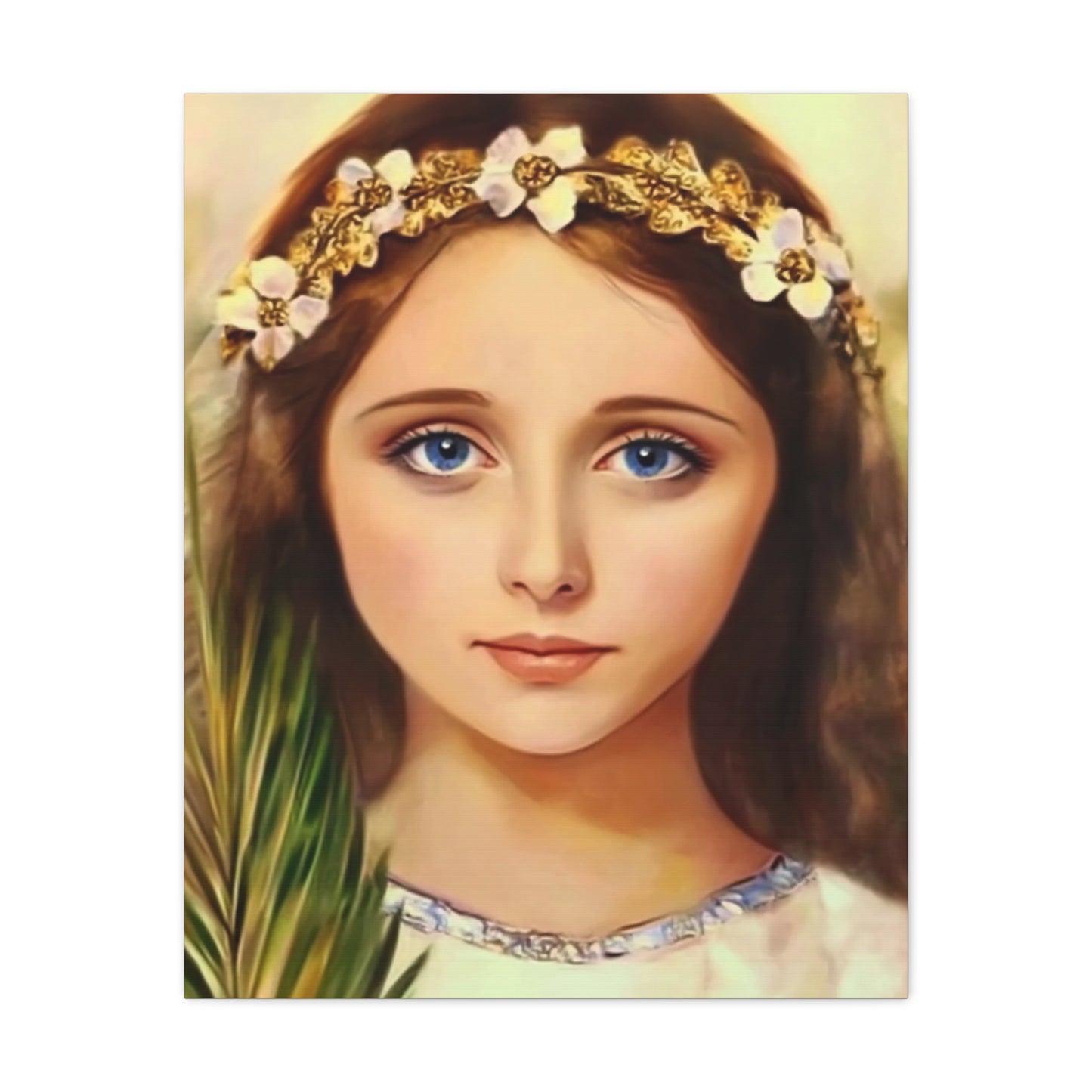 Ready To Hang - St. Philomena Catholic Canvas Wall Art, Christian Decor