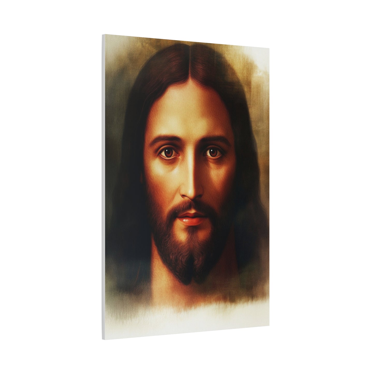 Jesus Holy Face Catholic Canvas Wall Art, Christian Decor