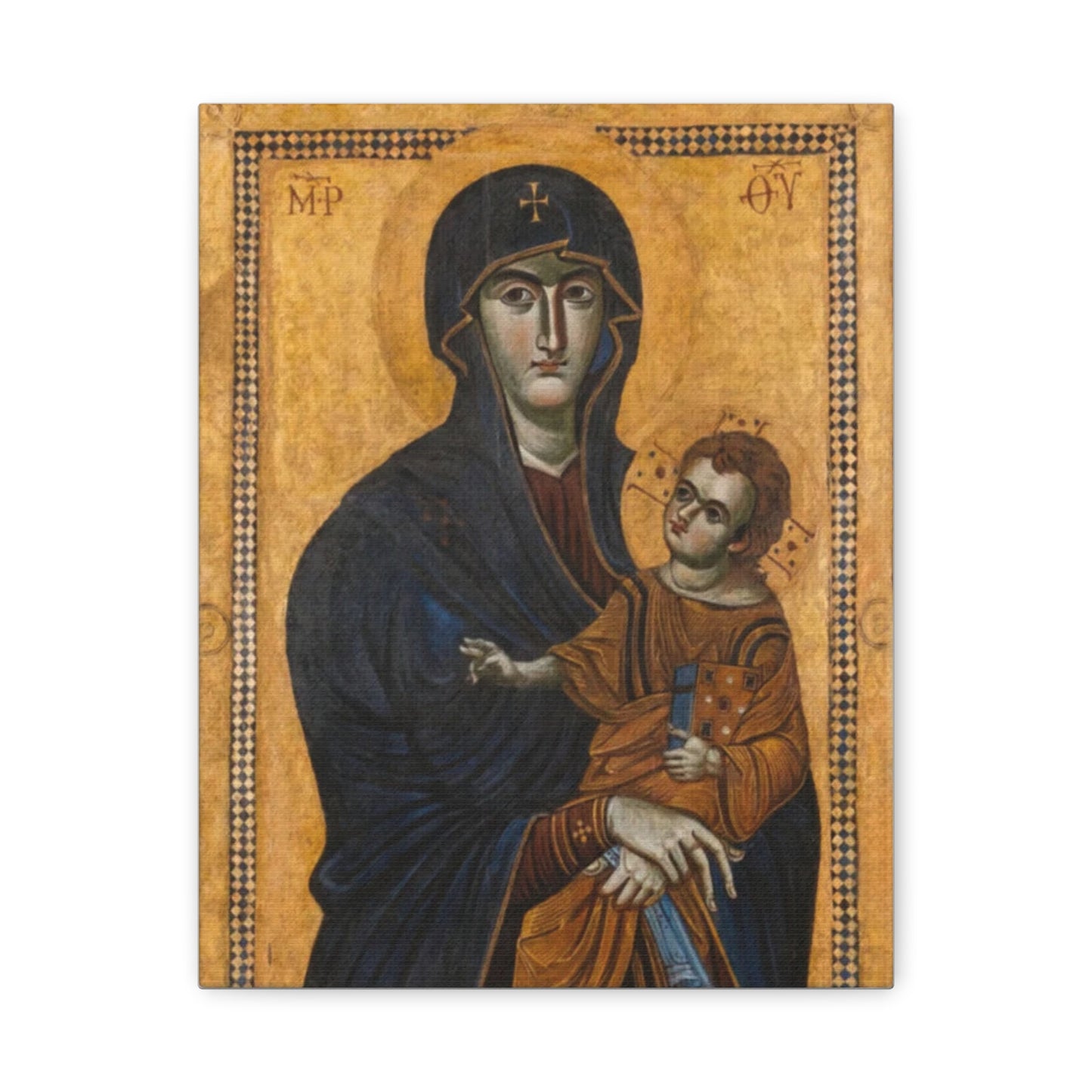 Salus Populi Romani Catholic HQ Print on Canvas Ready To Hang - Virgin Mary Canvas