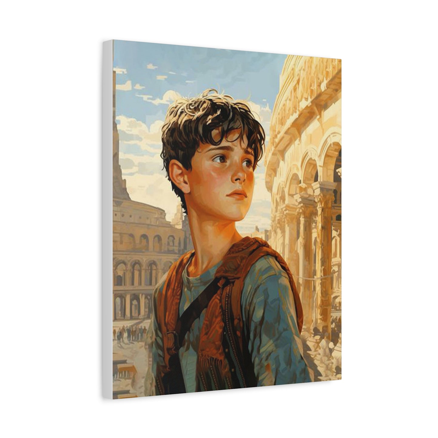 Ready to Hang - St. Pancras of Rome Catholic Canvas Wall Art, Christian Decor