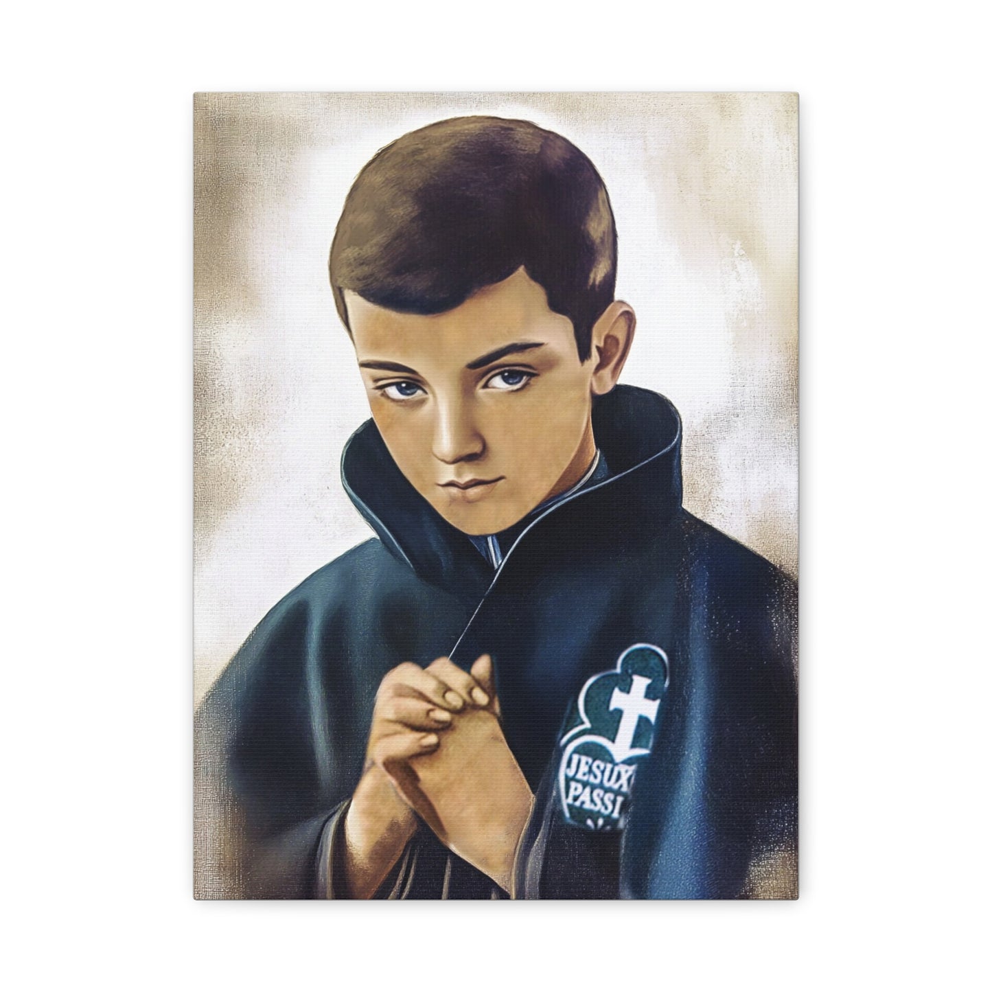 St. Gabriel Our Lady of Sorrows Catholic Canvas Wall Art, Christian Decor