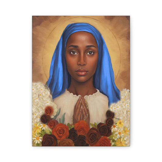 Our Lady of Kibeho Catholic Canvas Wall Art, Christian Decor