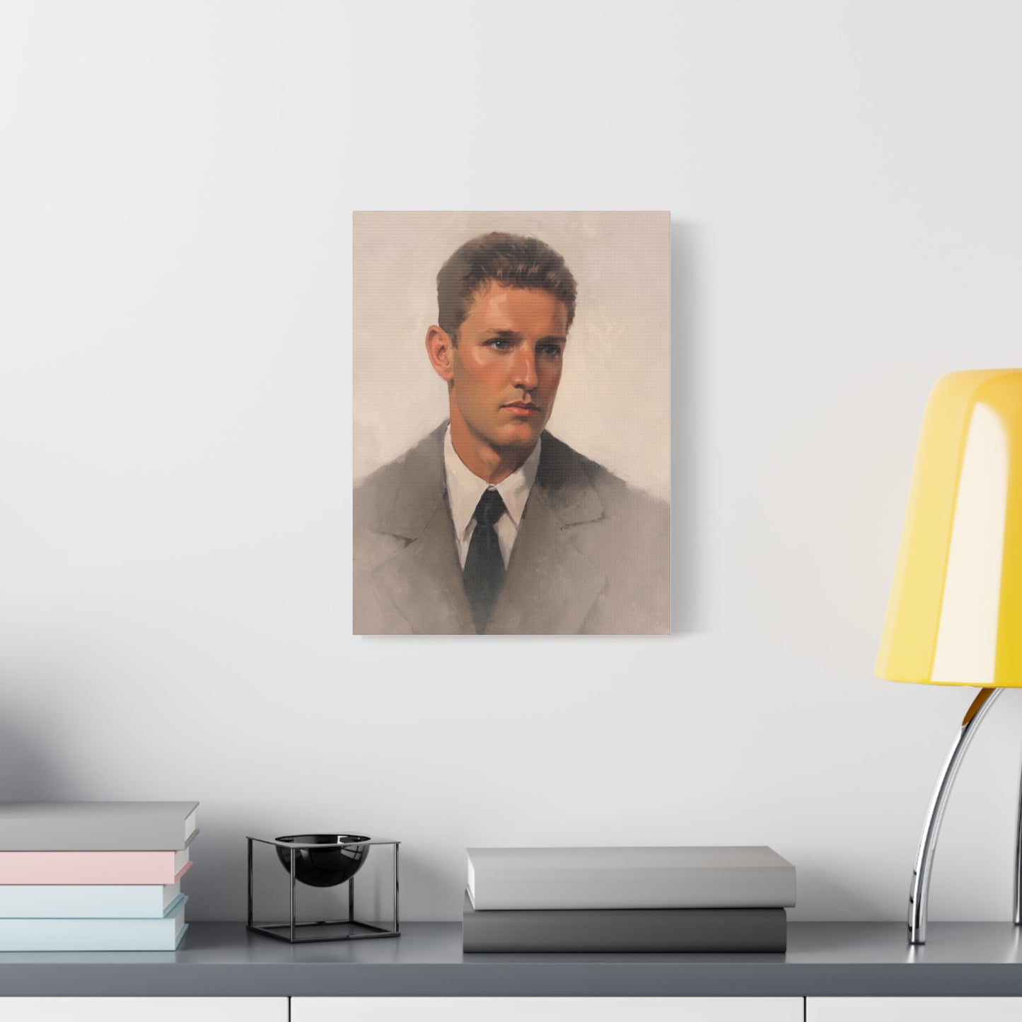 Ships from USA - St Alberto Marvelli Catholic Canvas Wall Art, Christian Decor