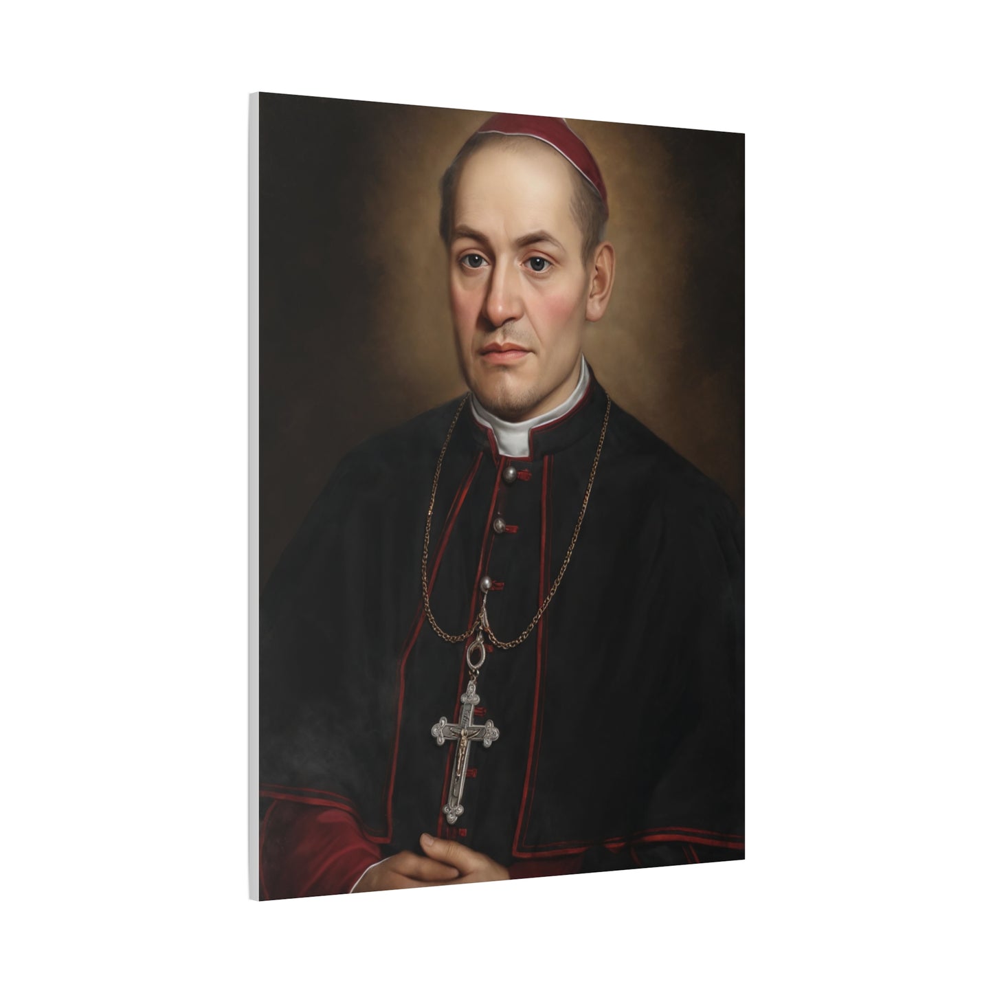 St. Anthony Mary Claret Canvas Print, Catholic Decor Wall, Gift Religious Christian