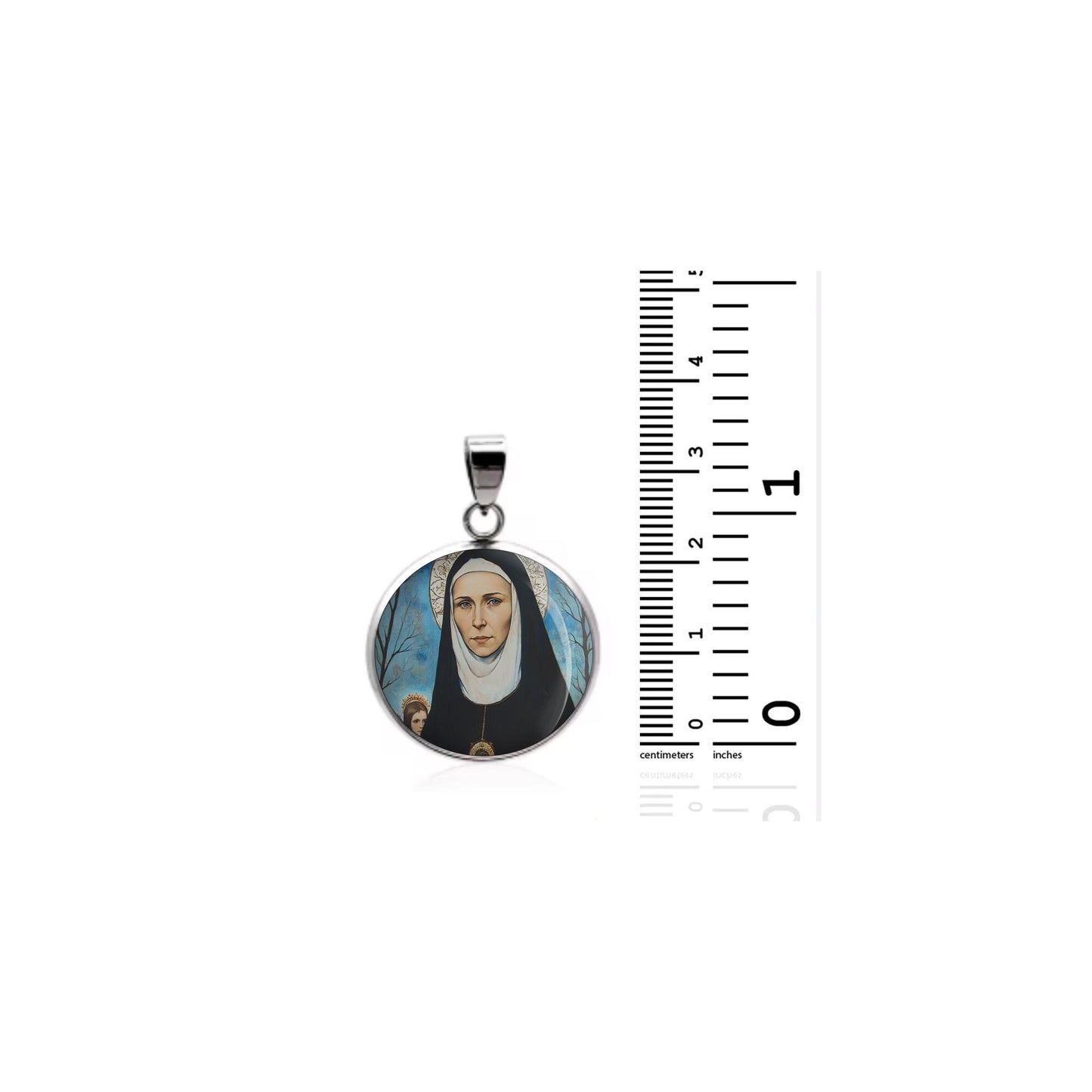 Saint Alice Alicja Kotowska Religious Devotional sterling silver 925 Christian Medal Patron